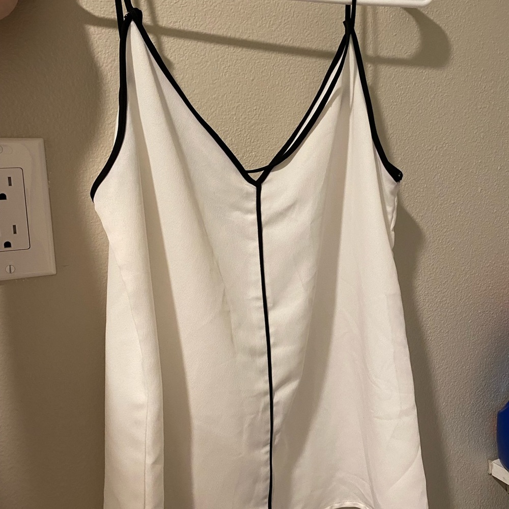 White cami top
